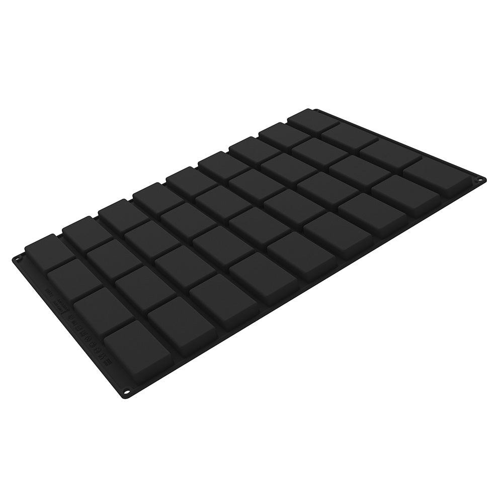 Silikomart SQ095 Rectangle Silicone Mold, 36 Cavities