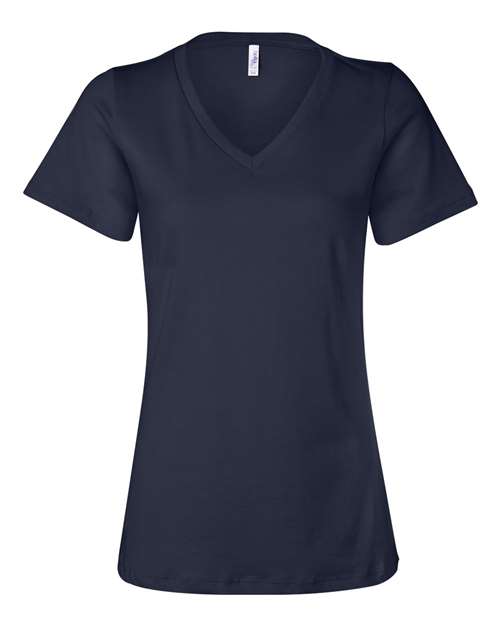 BELLA + CANVAS® Women's Relaxed Jersey V-Neck Tee - 6405