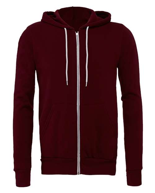 BELLA + CANVAS® Unisex Premium Fleece Full-Zip Sweatshirt - 3739