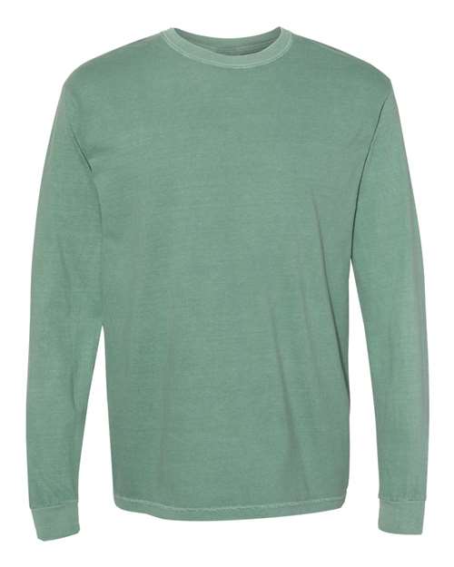 Comfort Colors® Garment-Dyed Heavyweight Crewneck Long Sleeve T-Shirt