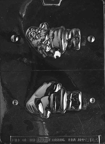 3D Santa Chocolate Mold