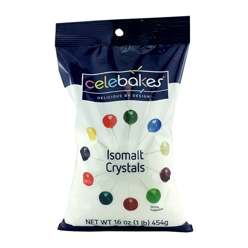 Isomalt Reduced Calorie Hard Candy Crystals - One Pound