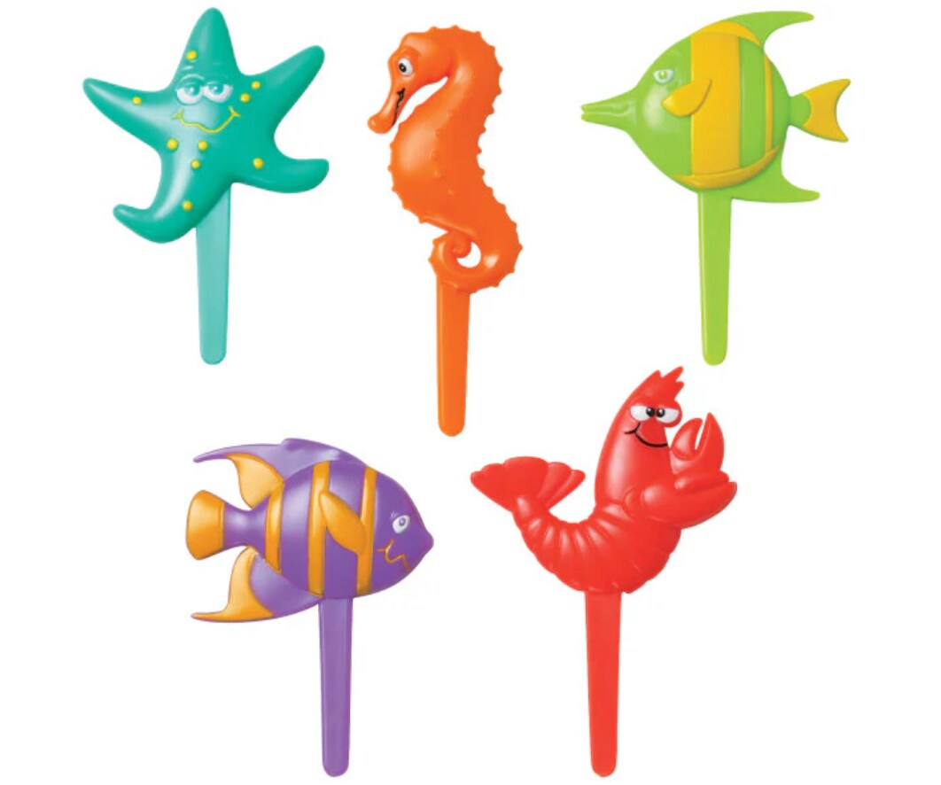 Sealife Friends Cupcake Cake Decorating Rings 12 set