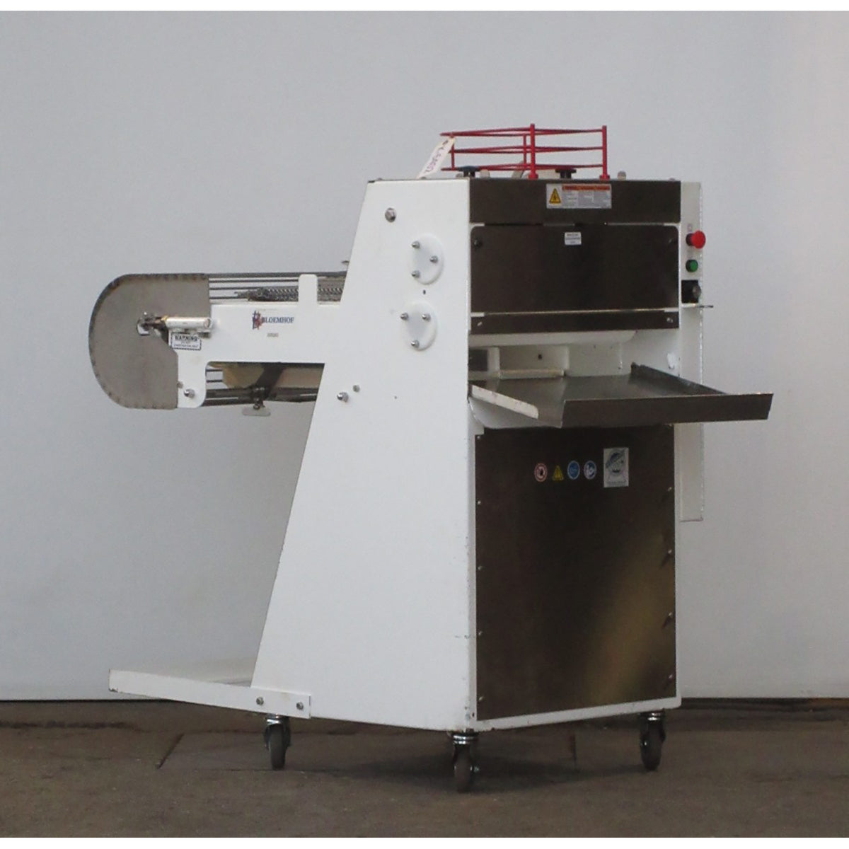 Bloemhof 860L Bread Moulder, Includes 2 Pressure Plates, Used Excellent Condition