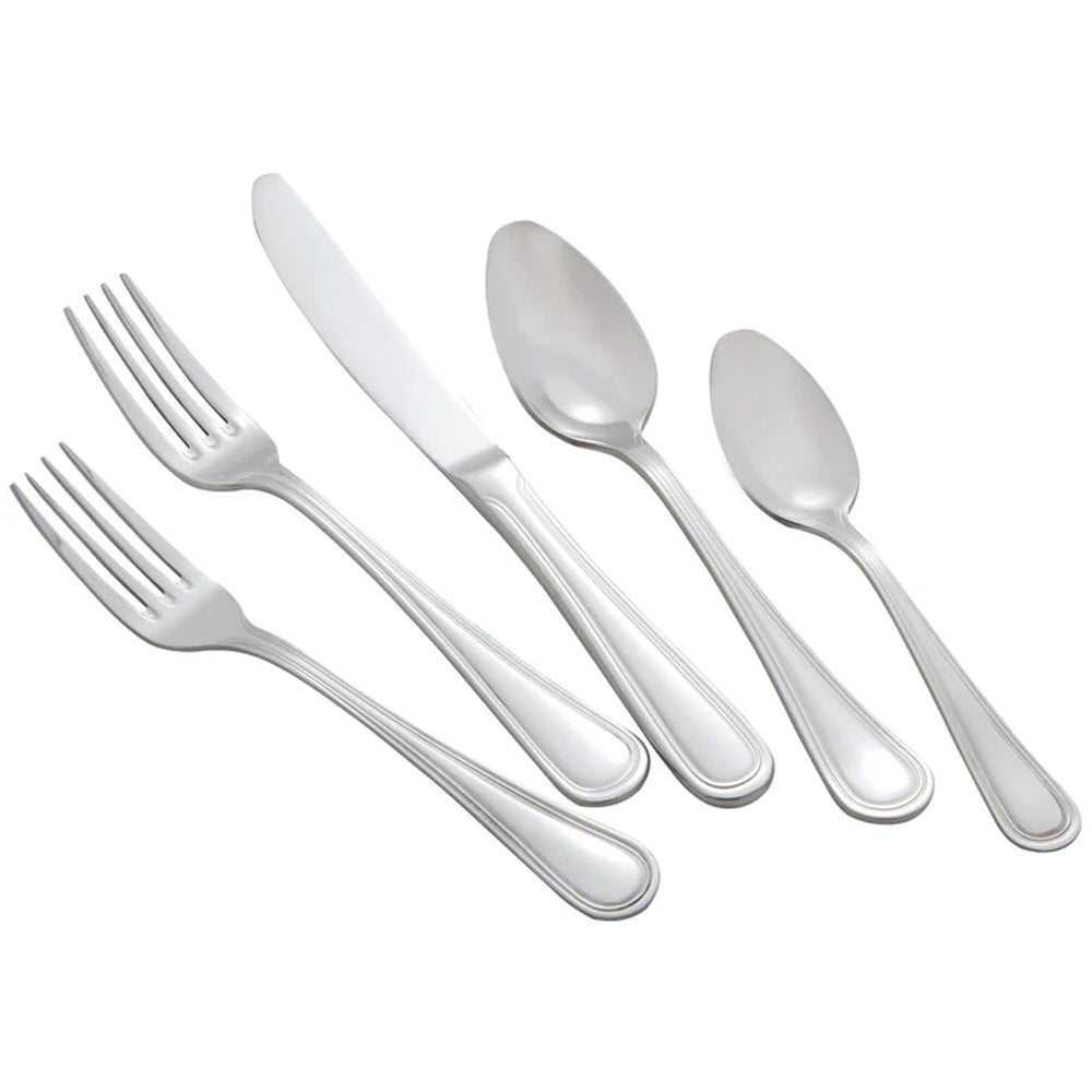 Winco Continental Stainless Steel Dinner Spoon, 1 Dozen