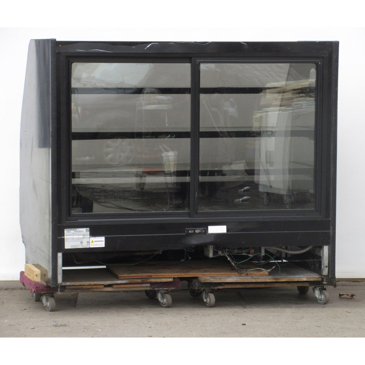 Hussman SHVS-5-R Remote Refrigerator Bakery Display Case, Used Excellent Condition