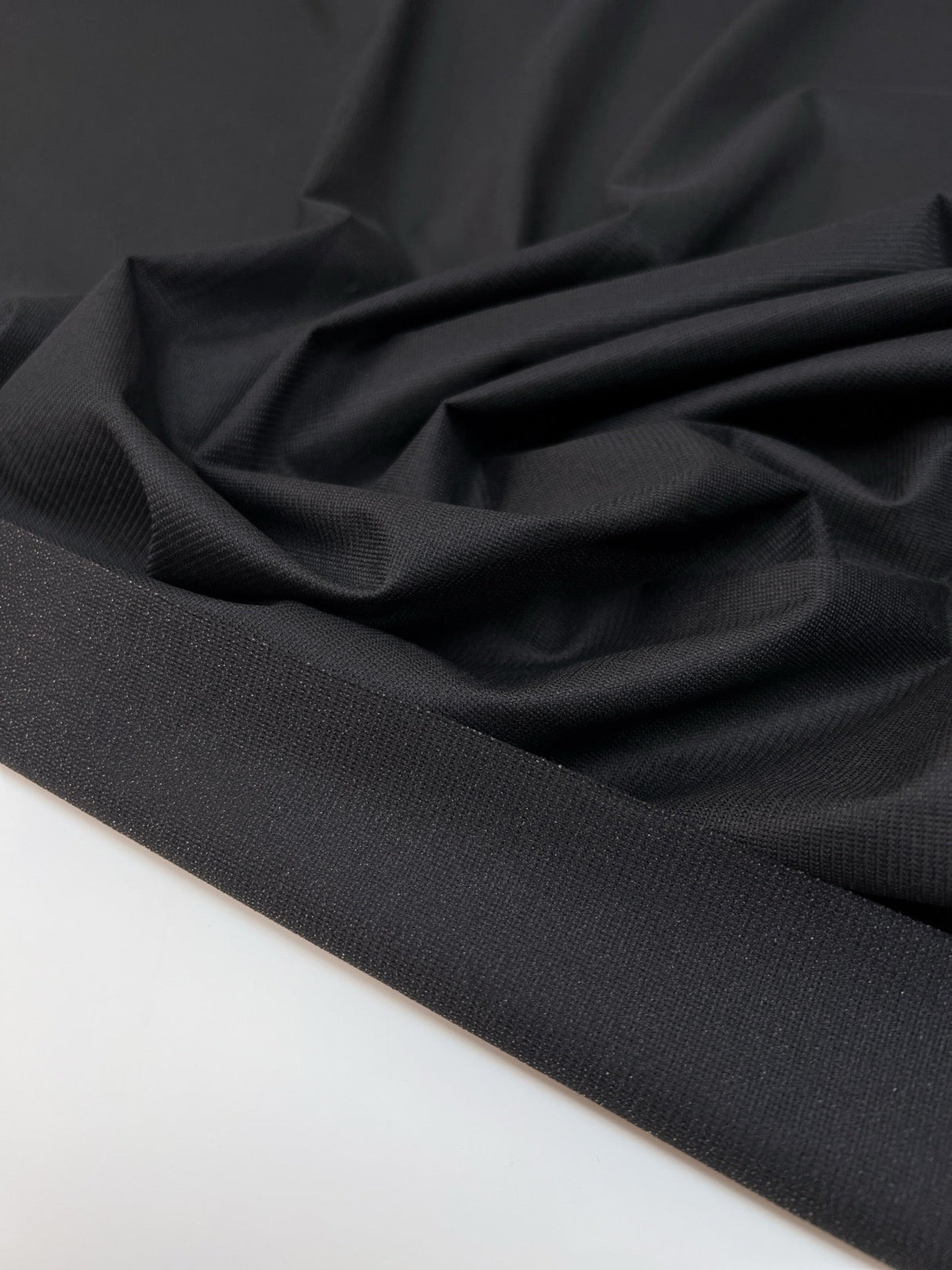 Black Polyamide Interlining Fabric