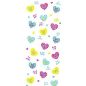 Large Conversation Heart Favor Bags - 20 Pack