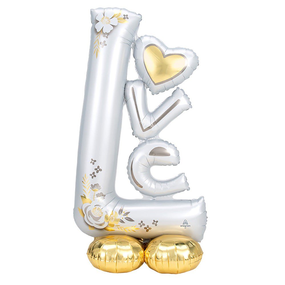 Wedding Foil Balloon L-O-V-E AirLoonz