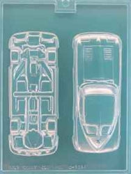3D Split Rear Window Car Chocolate Mold - ECAO1314