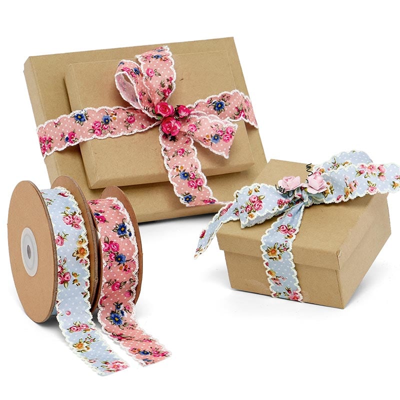 Vintage Floral Ribbon Gotha Color 1 / ROLL