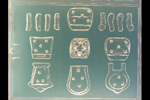 3D Chairs With Legs Chocolate Mold - ECAO1426