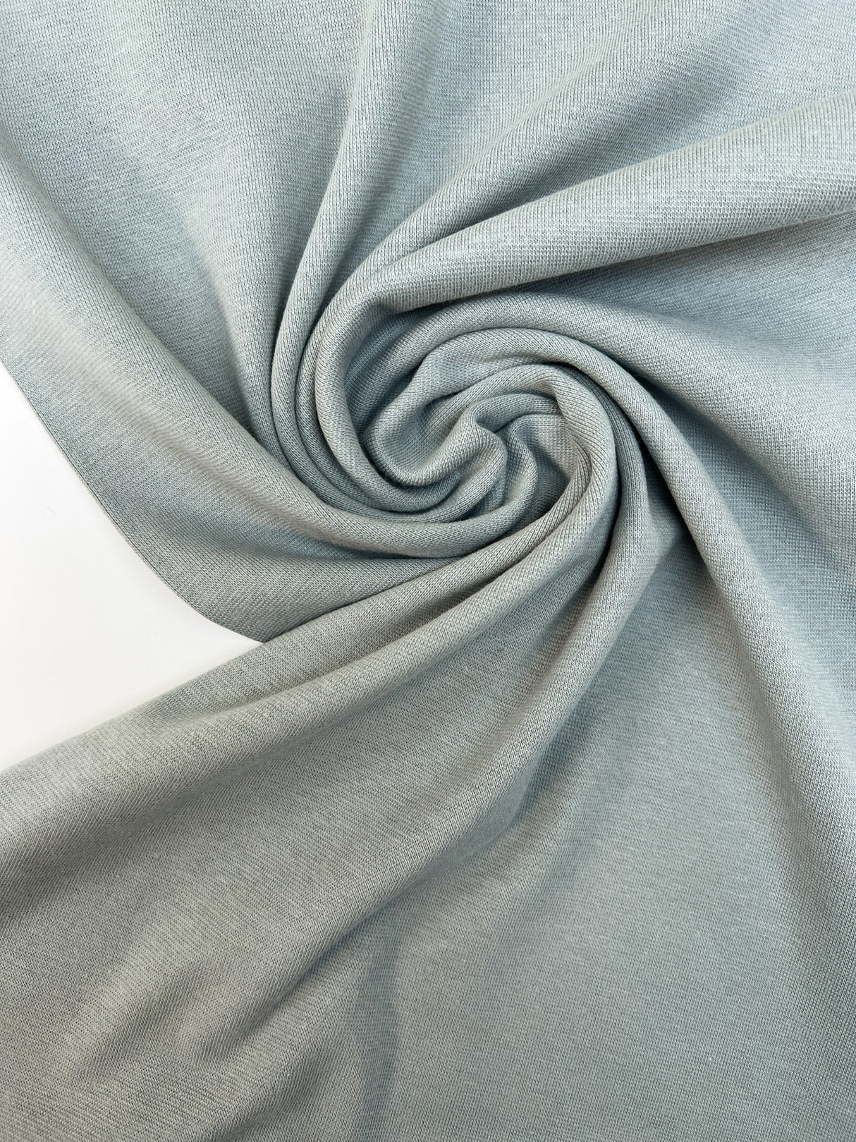 Cotton Rib Knit Gray