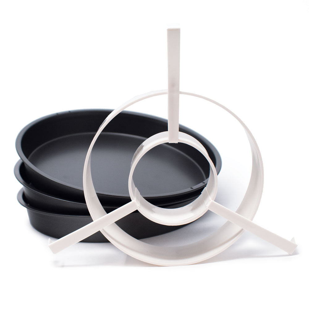 Norpro 4-piece Checkerboard Cake Pan Set