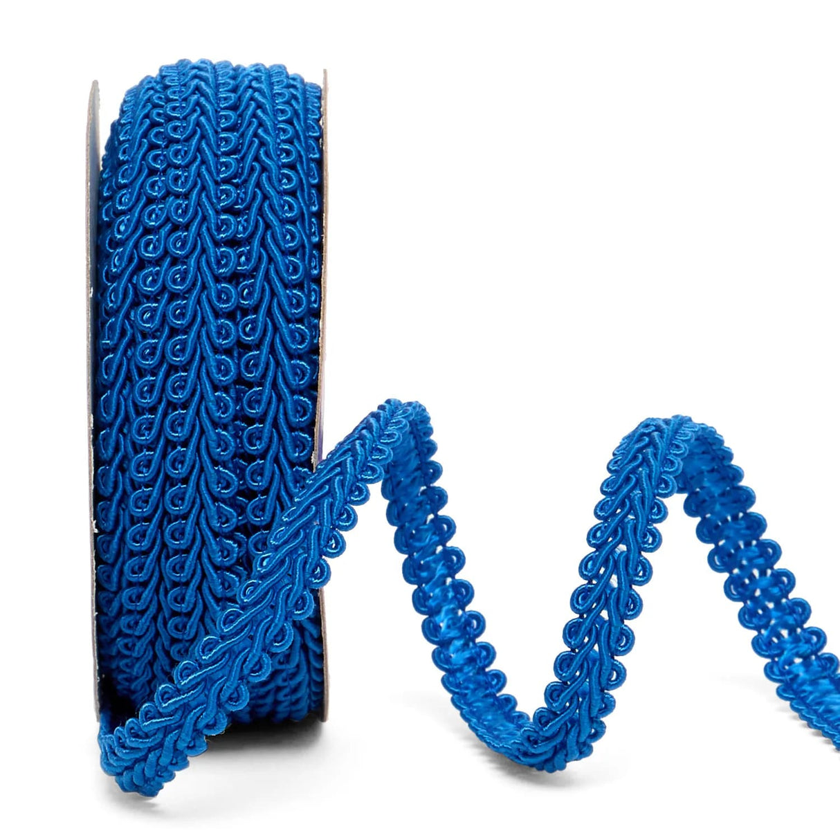 Gimp Braid Trim – Royal Blue, 5/8'' x 10 Yards (1 Roll)