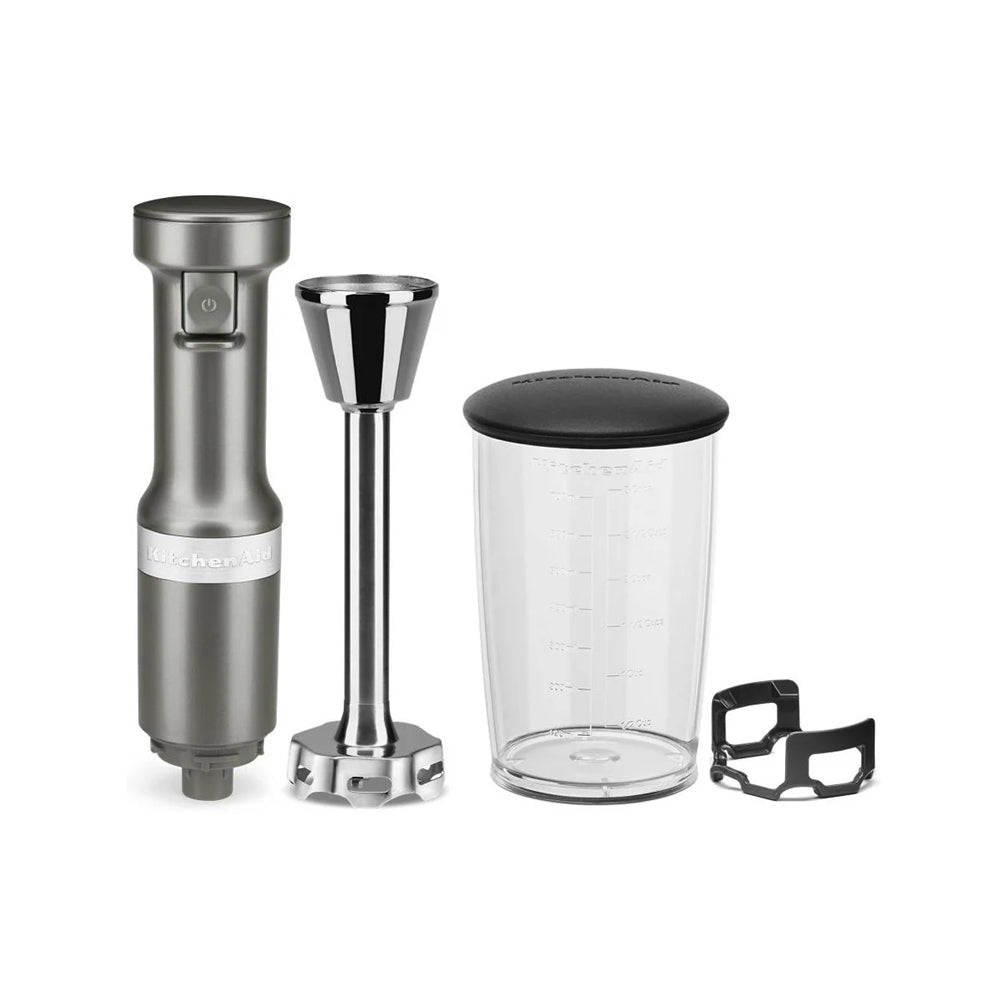 Kitchen Aid Contour Silver Variable Speed Corded Hand Blender