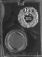 Wreath Pour Box Chocolate Mold - LPC162