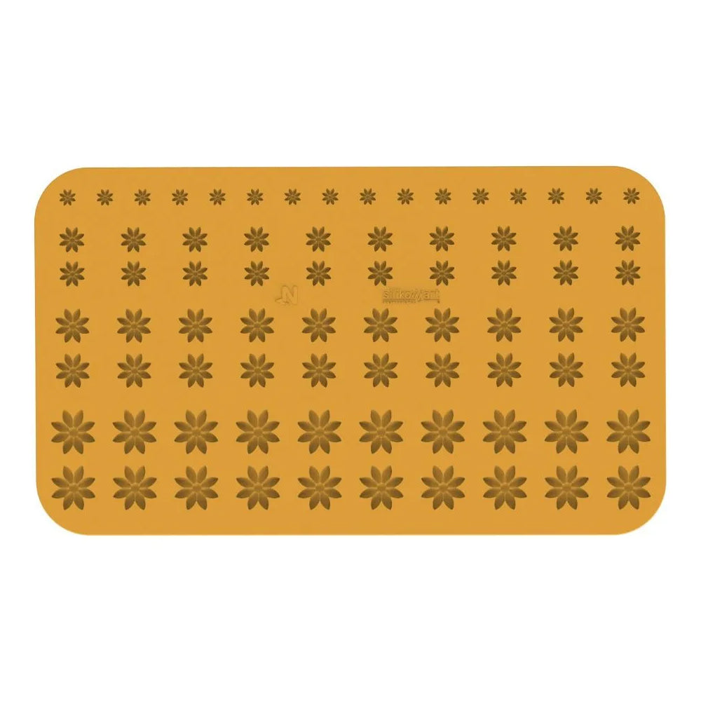 Silikomart MARGHERITA Silicone Flower Decor Mold, 76 Cavities