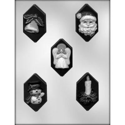 Christmas Bars Chocolate Mold