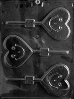 Happy Heart Lolly Chocolate Mold