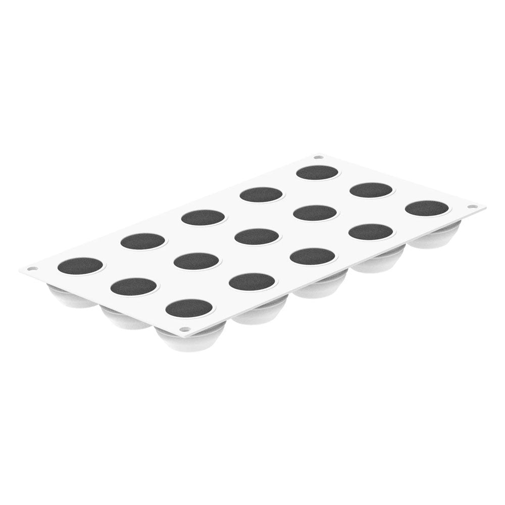Silikomart BIGNE PERFETTO 30 Silicone Mold, 15 Cavities