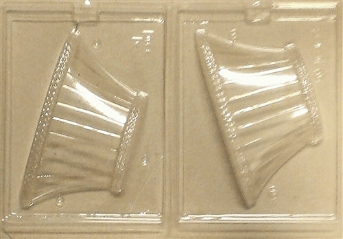 3D Basket 2 Piece Chocolate Mold - ECE861