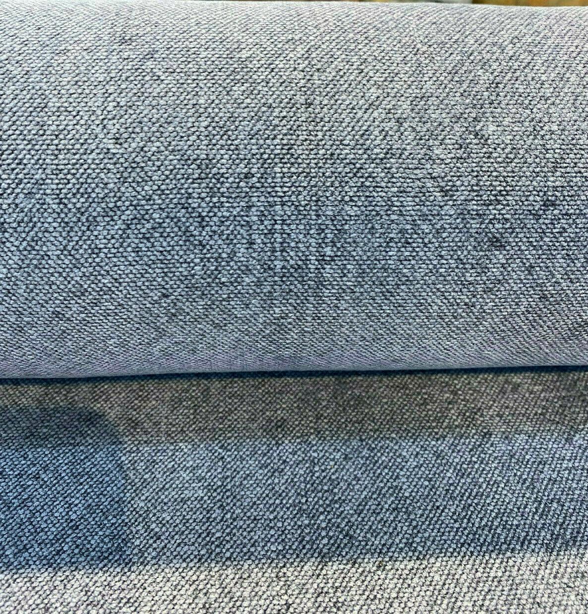 Calvin Linen Denim Blue Italian Linen Blend Fabric - Denim Blue, 56" Width, Railroaded (1 Yard)