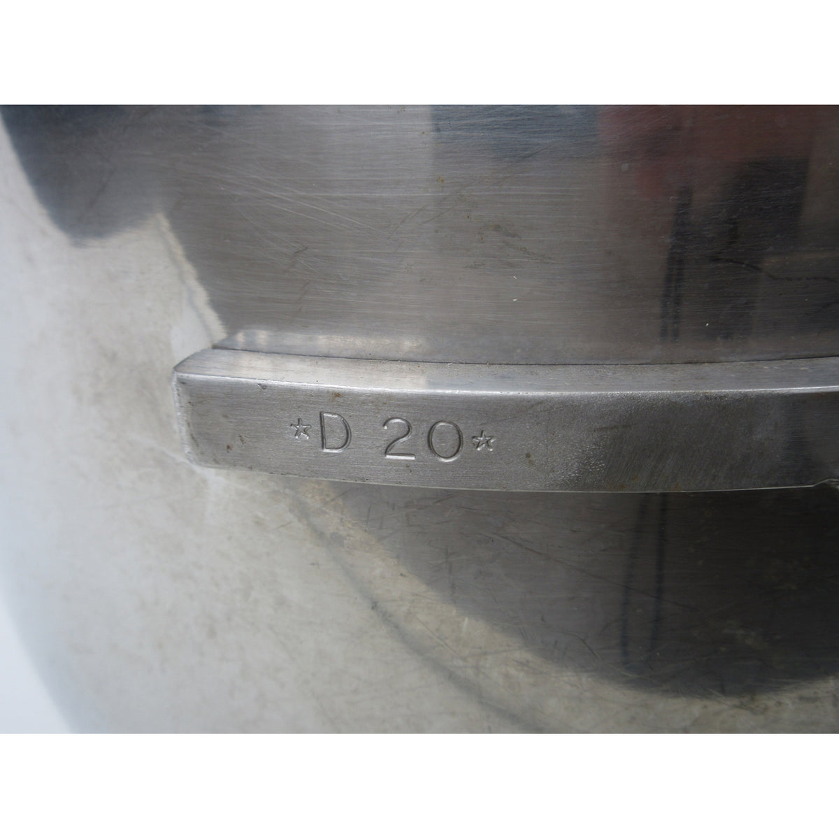 Hobart BOWL-SSTD20 20 Qt. Bowl Fits For D300 Mixer, Used Excellent Condition
