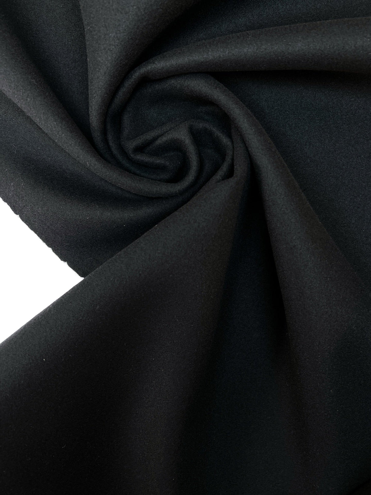 Black Wool Tweed
