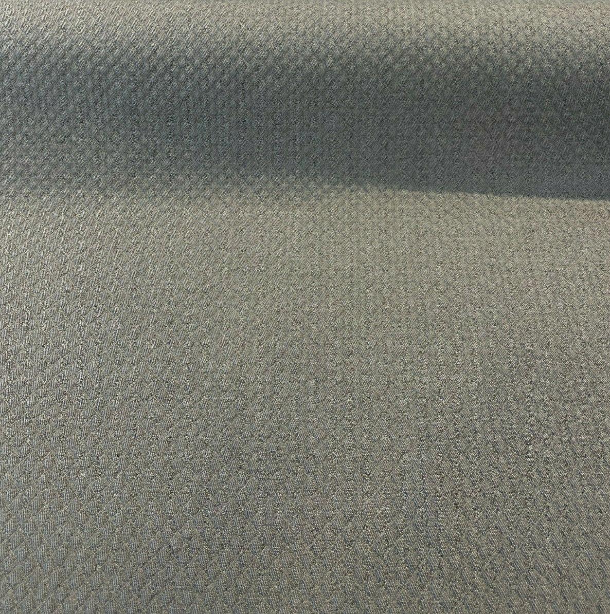 Sunbrella Outdoor Cozy Quilt Acrylic Fabric - Charcoal Gray, Quilt Design, 50" Width (1 Yard)