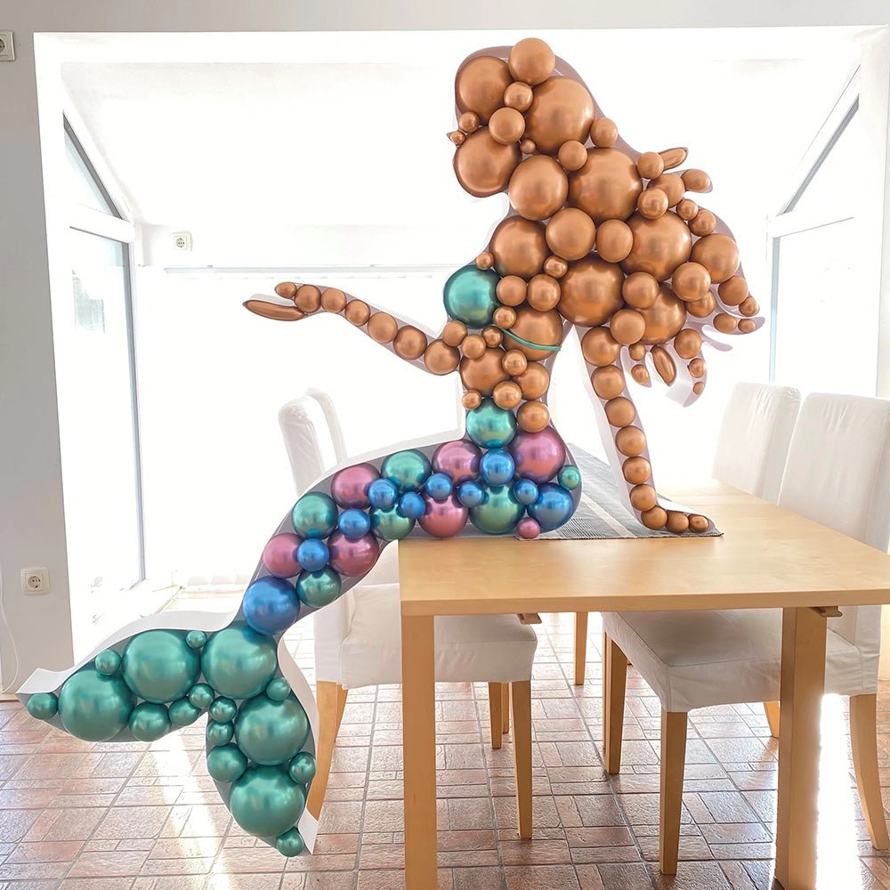 Mermaid Mosaic Frame Party Decoration