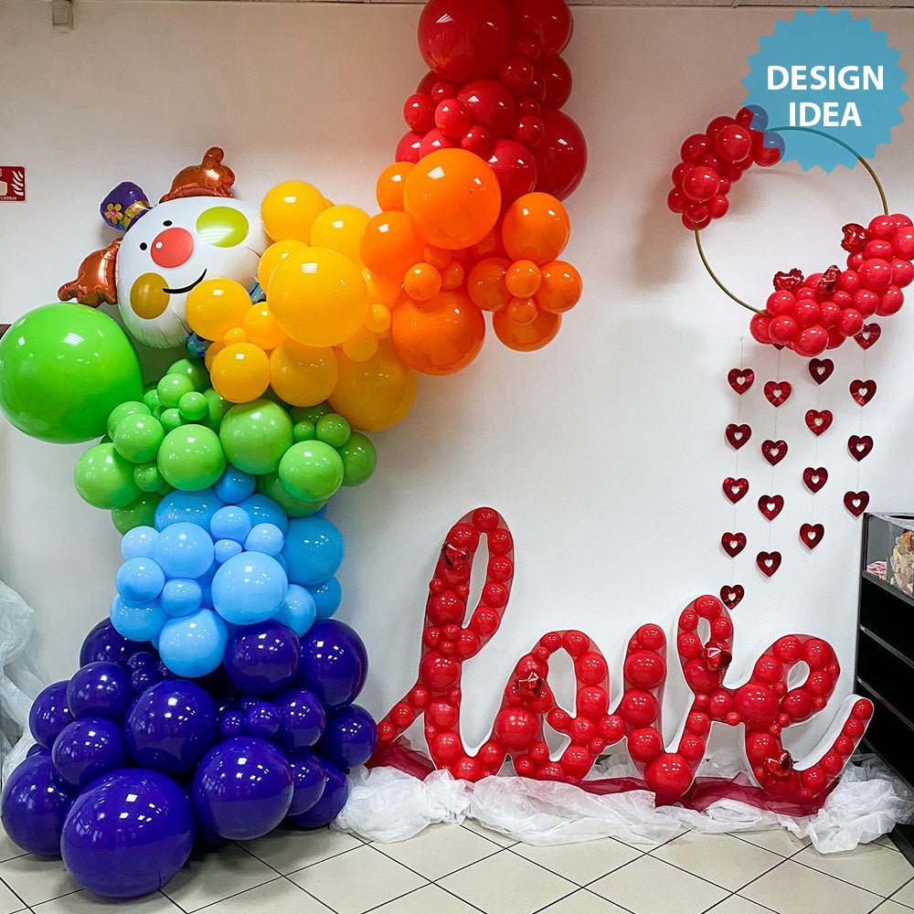 Balloon Love Mosaic Frame