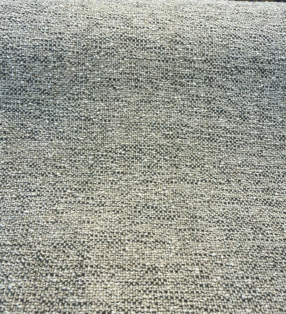 Gabriella Riverbed Italian Chenille Tweed Fabric - Beige Off White With Hints Of Gray, 56" Width (1 Yard)