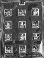 Fleur De Lis Mint Chocolate Mold - LPAO079