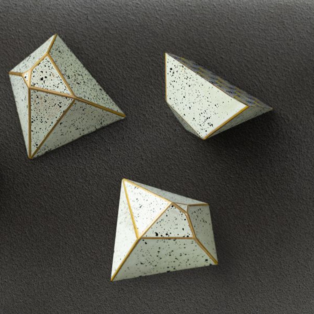 Greyas Polycarbonate Geometric Chocolate Mold, 24 Cavities