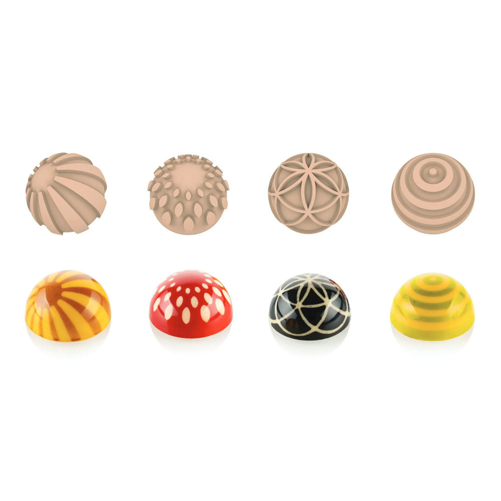 Silikomart Chocolate Stamps, Set of 4