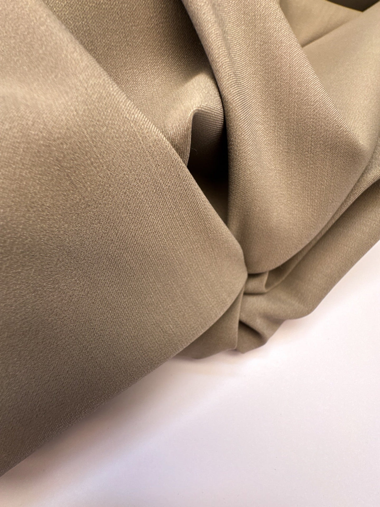 Virgin Wool Twill Beige