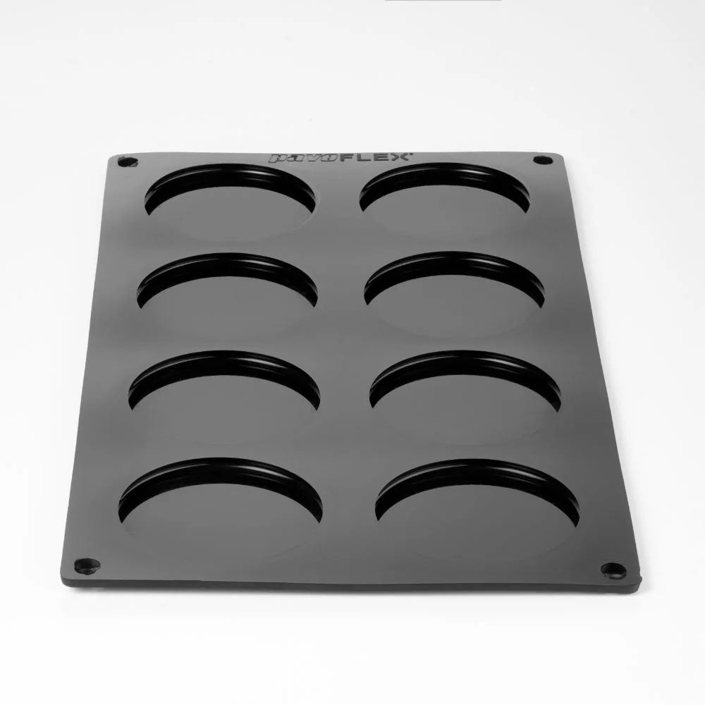 Pavoni Macaron Silicone Mold, 8 Cavities