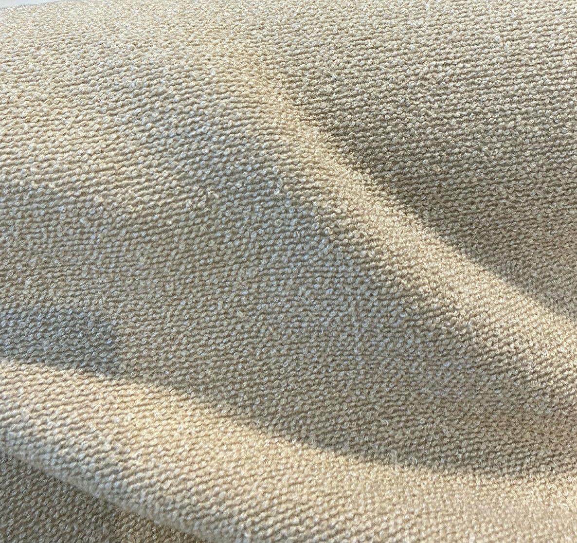 Sunbrella Outdoor Boucle Twist Acrylic Fabric - Tan Boucle Texture, 54" Width (1 Yard)
