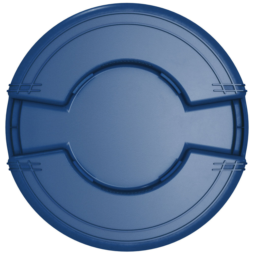 Carlisle Bronco Blue Round Waste Container, 20 Gallon