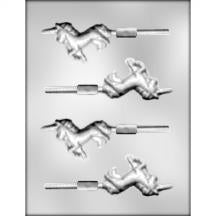 Unicorn Shaped Sucker Chocolate Mold