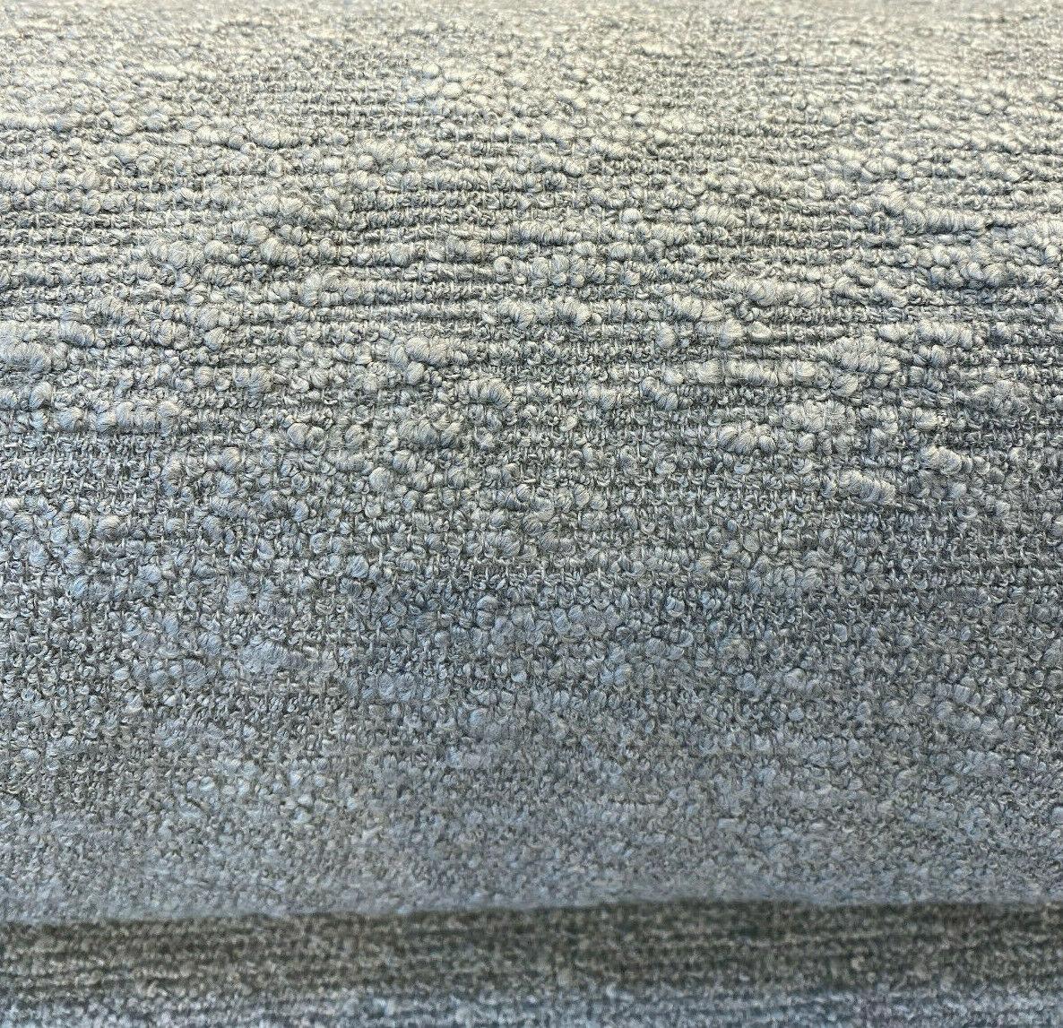 Sunbrella Outdoor Silken Boucle Acrylic Fabric - Gray Boucle, 54" Width (1 Yard)