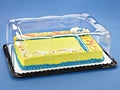 14x10x4 Clear Plastic Cake Box - 5 Pack