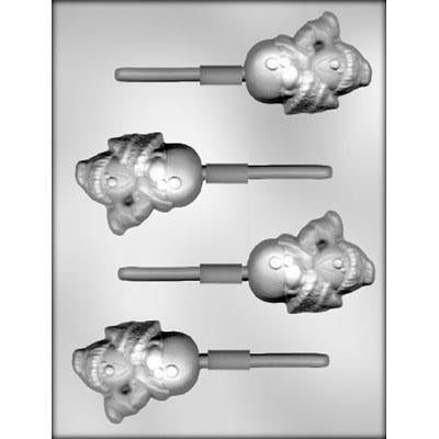 Snowman Chocolate Sucker Mold