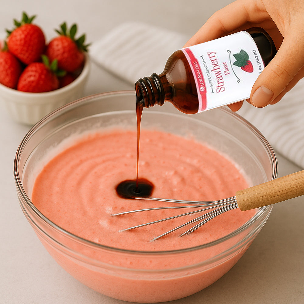 Lorann Oils Strawberry Flavor, 4 oz.