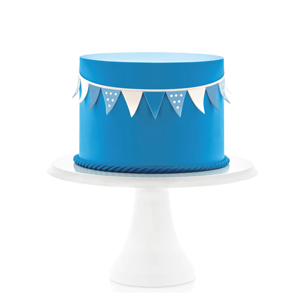 Satin Ice Blue Vanilla Fondant, 2 Lbs