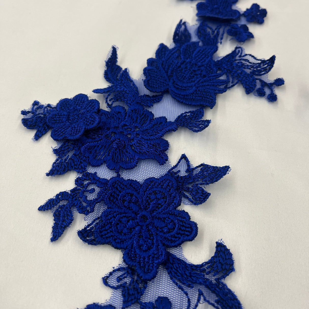 3D Floral Lace Applique Mesh