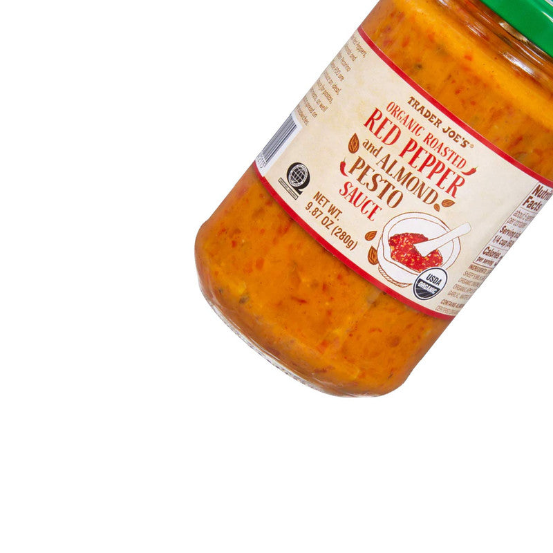 Trader Joe’s Organic Roasted Red Pepper & Almond Pesto 9.87 Oz