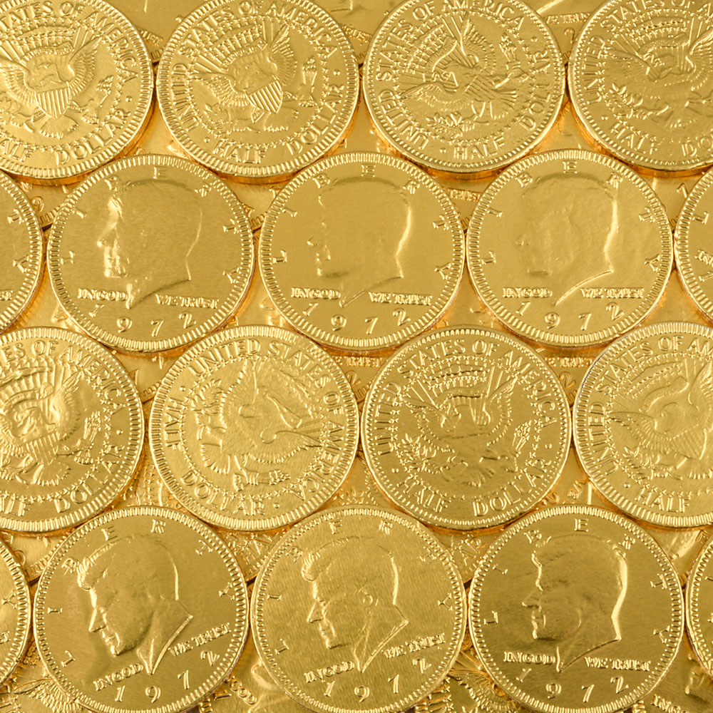 Chocolate Gold Coins (1 Tub)