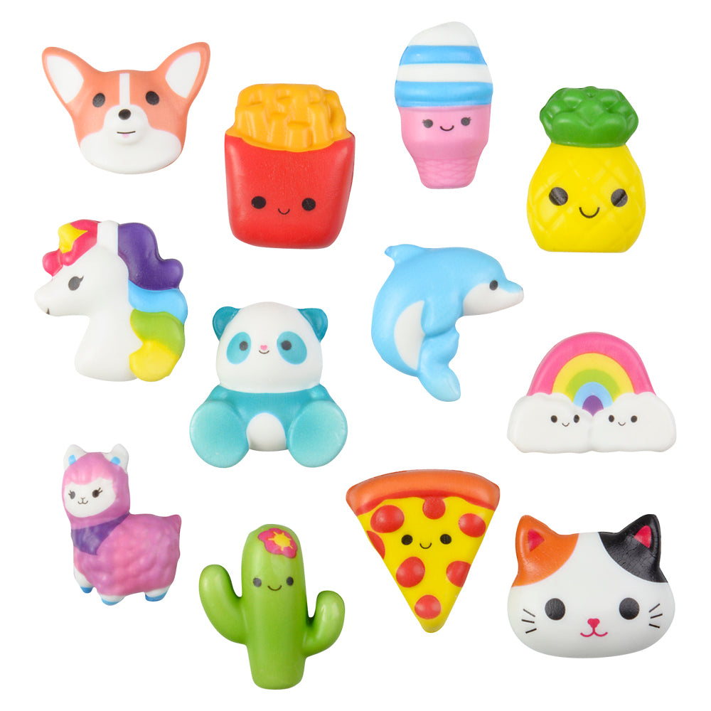 Squish Sticker Assortment (24 Pc Poly Bag)